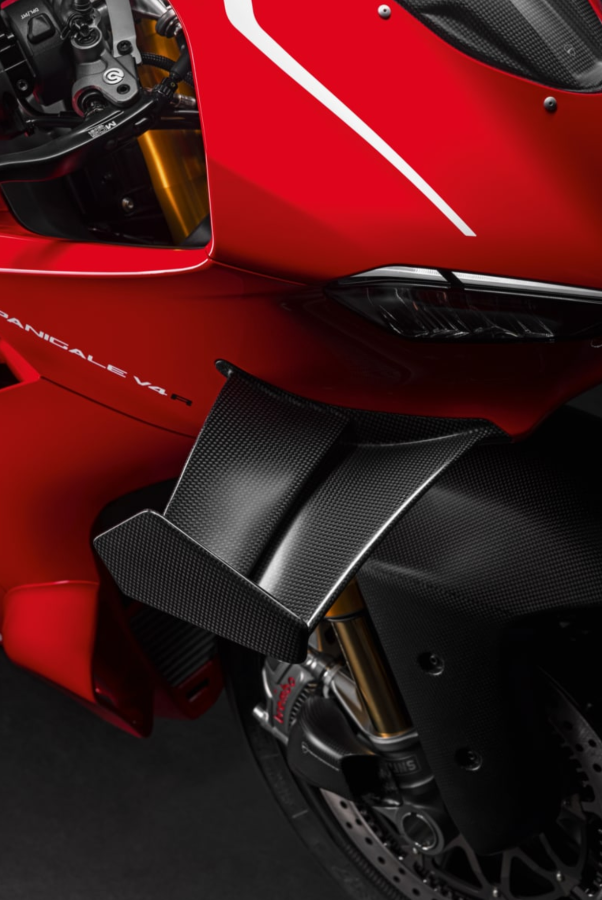 DUCATI 2026 Panigale V4R カーボン製 ウィングセット 96982281AA DP DUCATI 2026 Panigale V4R カーボン製 ウィングセット 96982281AA DP