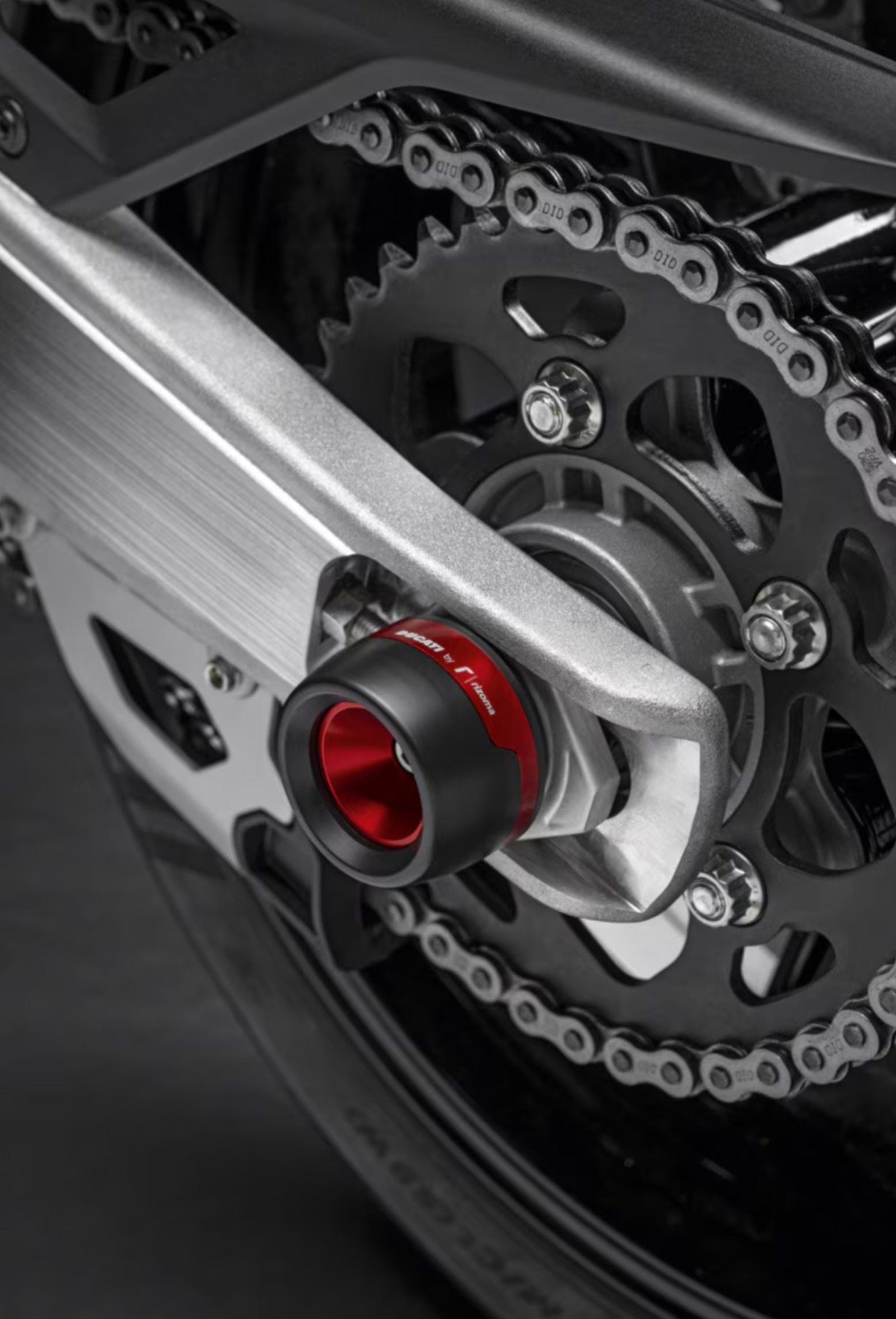 DUCATI Rear Swingarm Slider 97382061AA Genuine DP HM698 HyperMotard 698 Mono