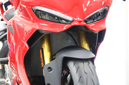 AELLA AE-57059 Radiator Protector for DUCATI Panigale V2S (late model 2025) with bracket