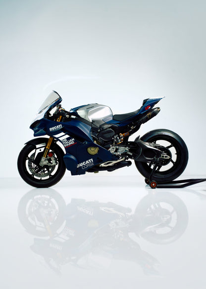 世界限定100 DUCATI 2025-2026 PanigaleV4 D23109400BCC CENTENARIO CARBON-STAINLESS STEEL BLACK RACING FULL EXHAUST Termignoni