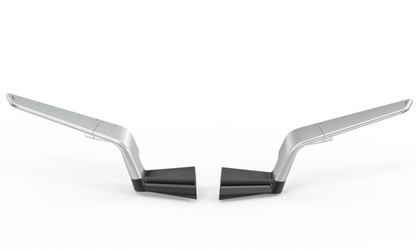 In stock in Italy. Rizoma Stealth mirrors for DUCATI 2025-2026 Panigale V4. Models BSS043B and BSS043A.