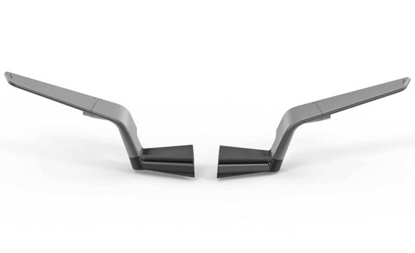 In stock in Italy. Rizoma Stealth mirrors for DUCATI 2025-2026 Panigale V4. Models BSS043B and BSS043A.