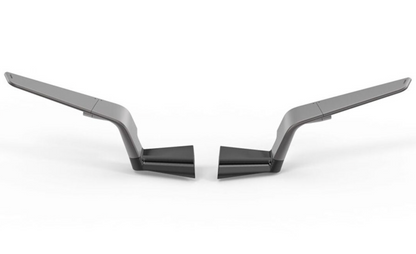 In stock in Italy. Rizoma Stealth mirrors for DUCATI 2025-2026 Panigale V4. Models BSS043B and BSS043A.