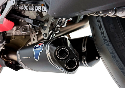 Termignoni Slip-On Exhaust Unit D23509440INA for DUCATI Panigale V4 2025-2026, available in Italy.