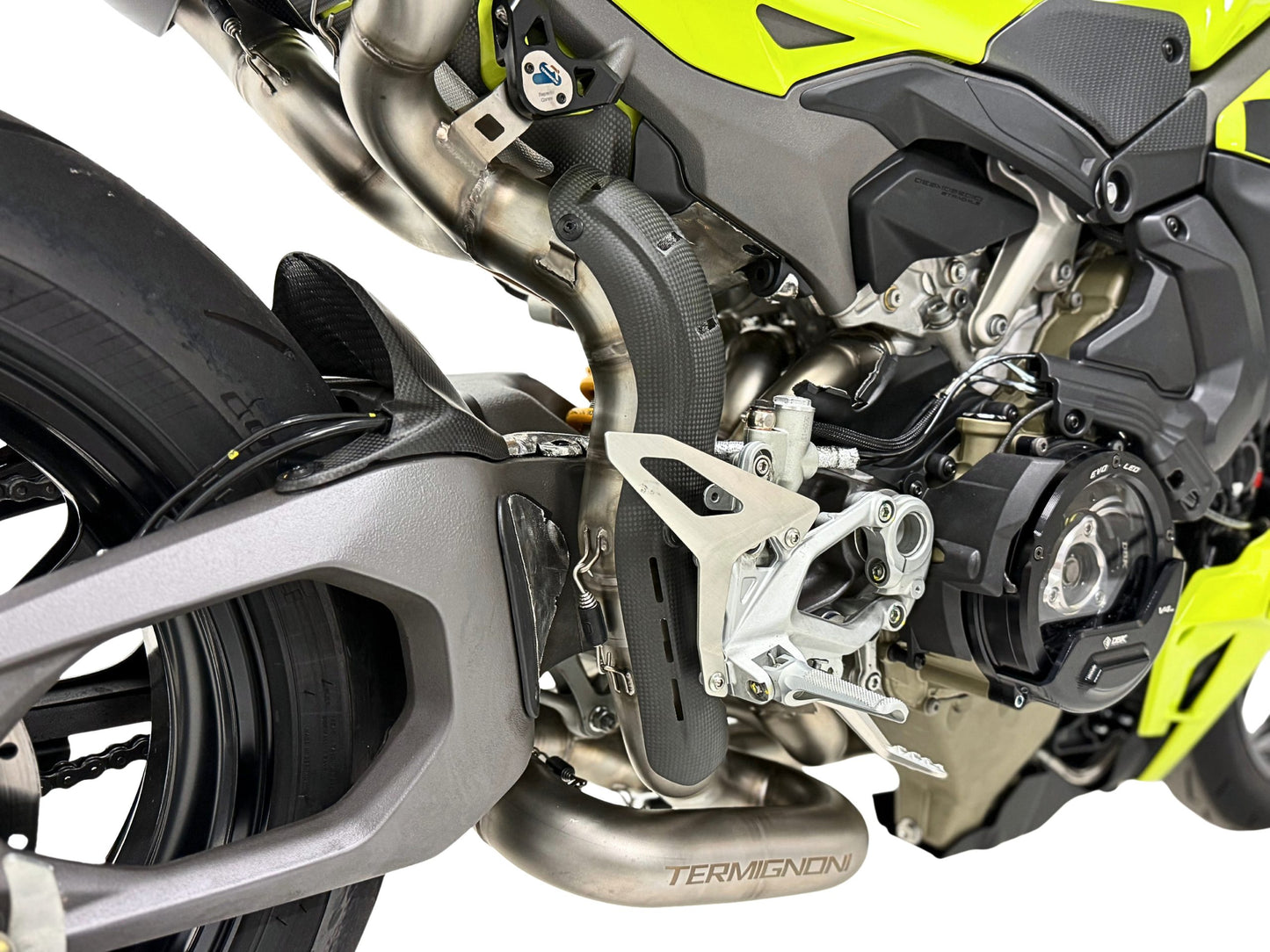 イタリア在庫あり DUCATI 2025 StreetFighterV4 コンプリートエキゾーストユニット D24209400ITC  Termignoni D242094