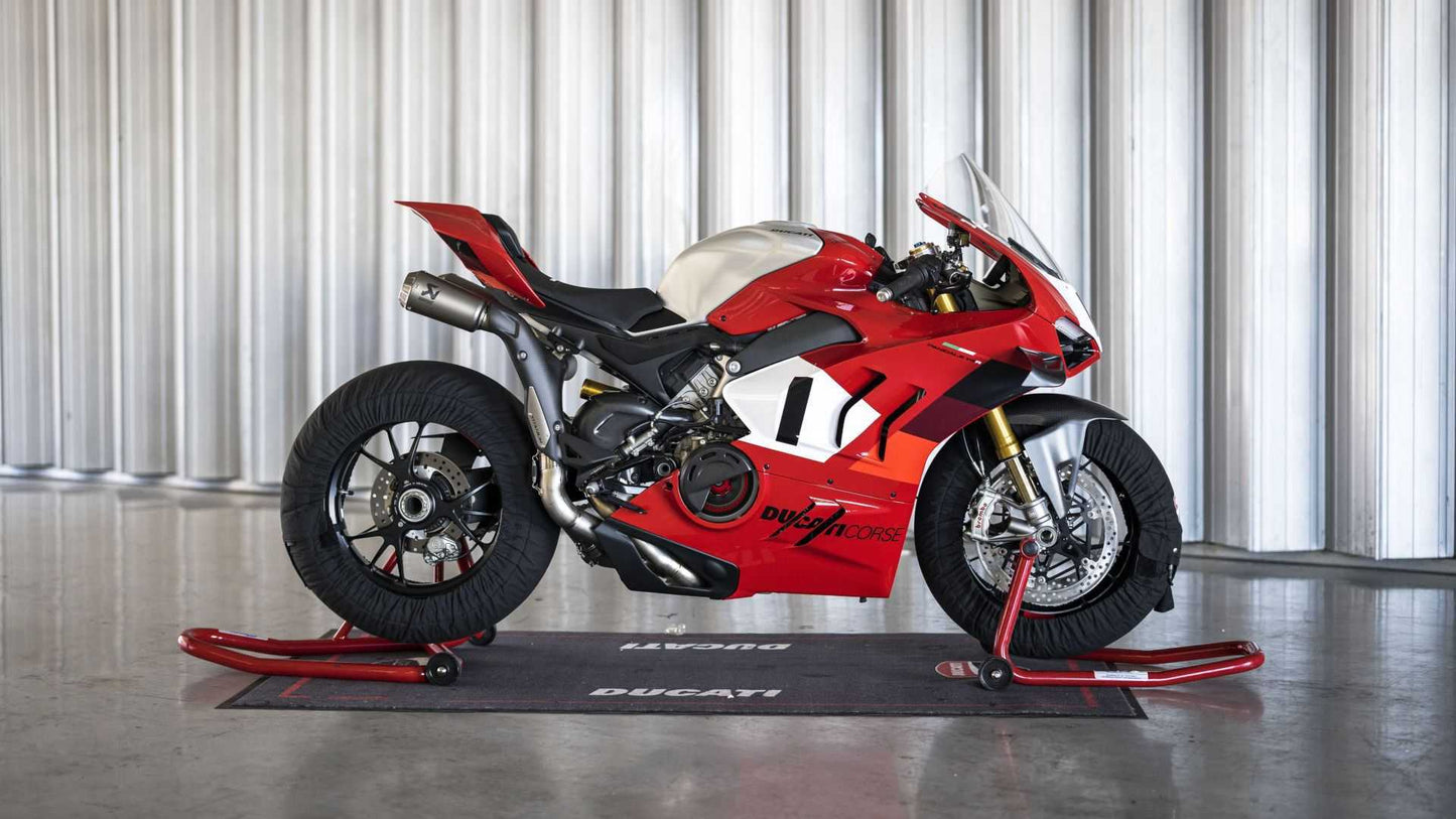 DUCATI CORSE 純正 ガレージフロアマット 97580171AA Panigale V4 ドゥカティ パニガーレ WORKSHOP CARPET