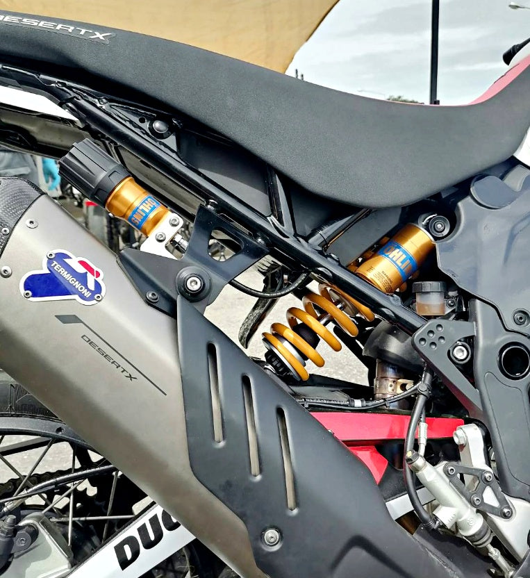 9/25 In stock in Italy DU580 OHLINS Rear Suspension DUCATI DESERT X 2022-2023 Ducati Desert X