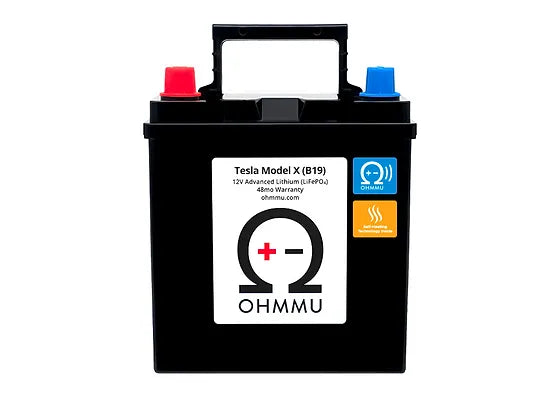 米国在庫あり Ohmmu テスラ モデルX 用 12V リチウム バッテリー for 米国在庫あり Ohmmu テスラ モデルX 用 12V リチウム バッテリー for