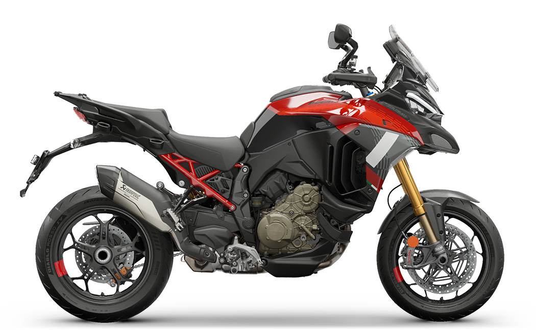 12/20 In stock in Italy DUCATI MultiStradaV4 2025 Standard Compliant Slip-on Silencer 96482441AA Akrapovic Multistrada V4 Ducati Genuine