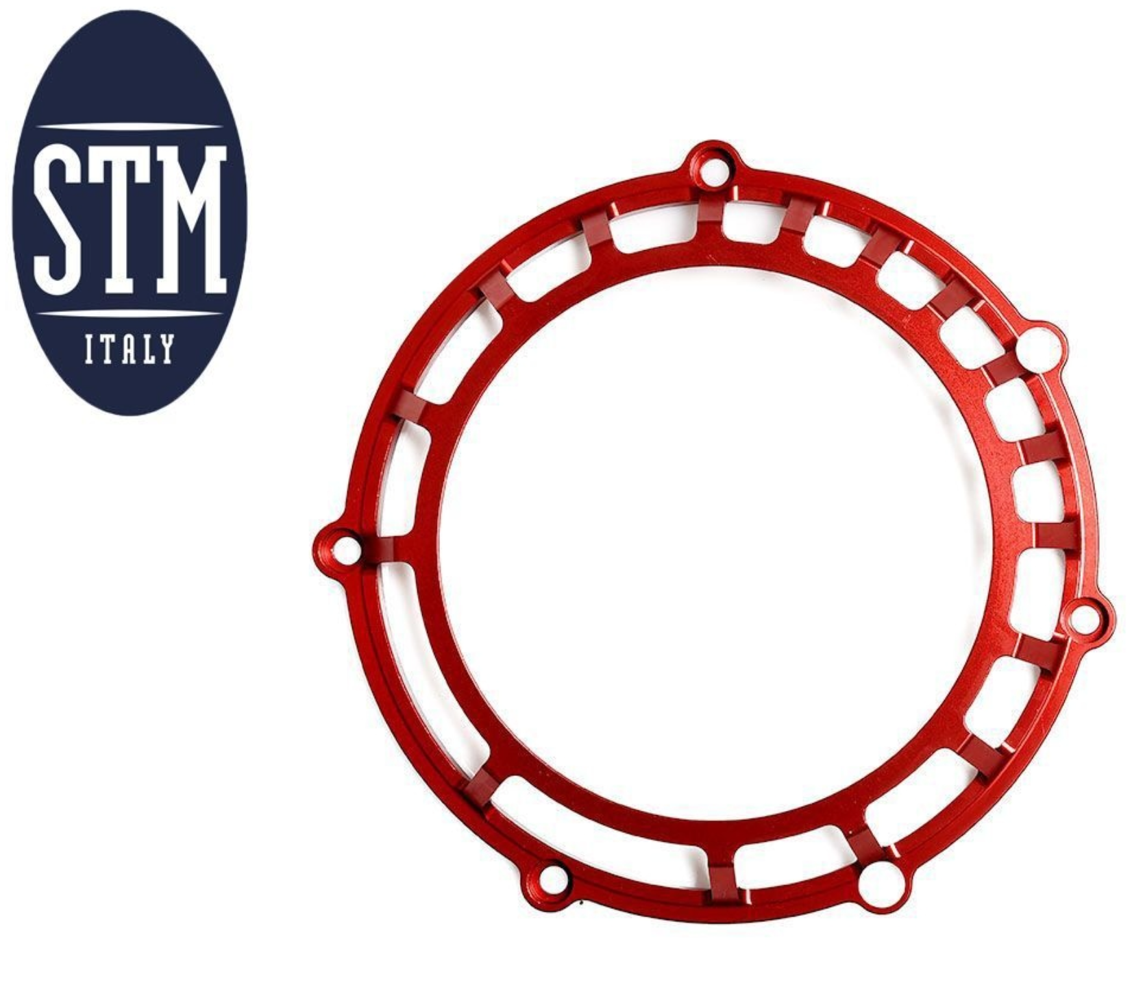 レッドあすつく STM SBK Evo クラッチカバー DUCATI SDU-A270 Rosso