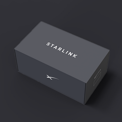 Starlink Starlink Satellite Internet Communications Full set of antennas, base, cables, and Wi-Fi router ready to use