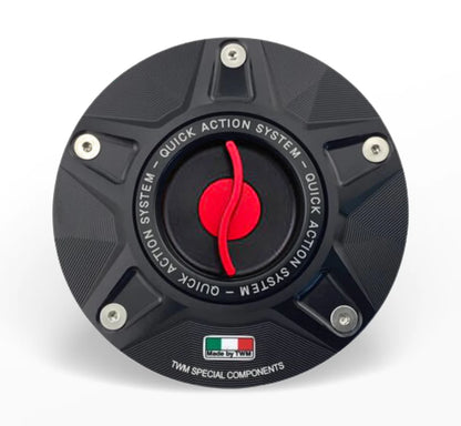 あすつく TWM レーシングタンクキャップ クイック DUCATI 2025 あすつく TWM レーシングタンクキャップ クイック DUCATI 2025