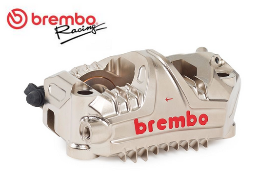 2/20 Italy in stock brembo GP4-LM Endurance Radial Monoblock CNC Caliper Nickel Coat 108mm pitch XC1AB10 XC1AB11 Brembo Racing