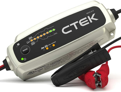 In stock 1 Year Domestic Warranty CTEK MXS5.0 Charger 2023 Edition Next Generation 12V Battery Charger 40-206 Seatech Japanese Instruction Manual Old MUS4.3