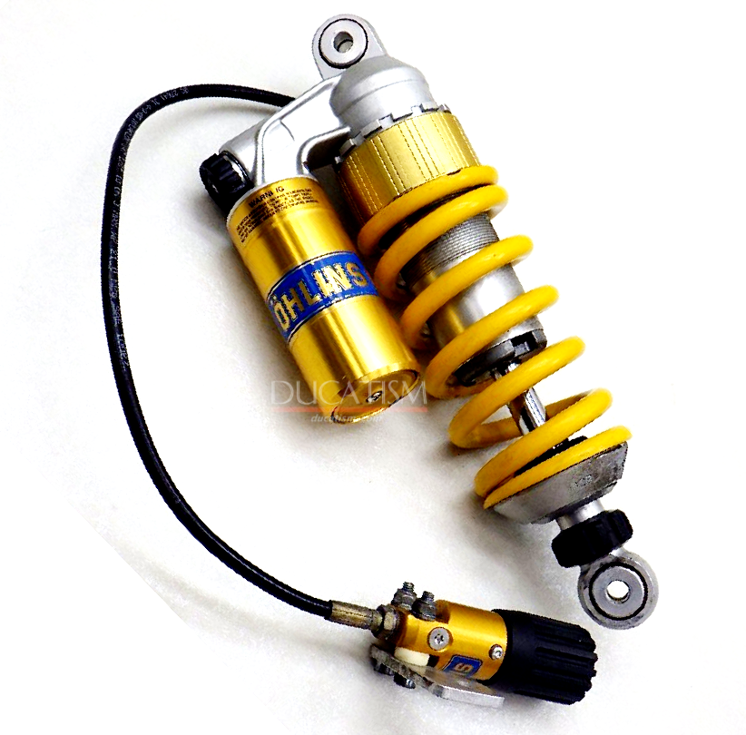 OHLINS DU046 Rear Suspension for DUCATI Monster S4RS, S4R, S5, S2, and M1000. In stock in Italy.