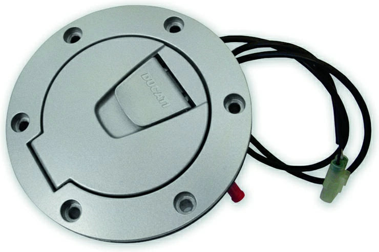 DUCATI 96681021BA Electric Hands-Free Fuel Cap (Genuine DP Tank Cap) for Multistrada V4 2021-2023 (In Stock in Italy)