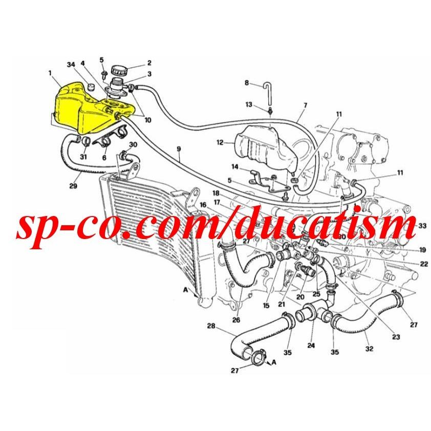 EVR DUCATI 916/996/998用カーボンウォータータンク イタリア製ドライカーボンVer.2 996R/998R/748R –  DUCATISM