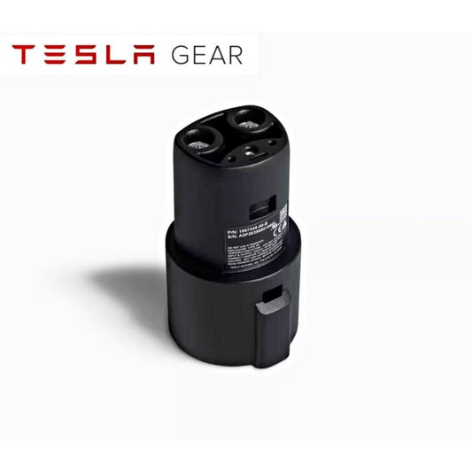 In stock Tesla Genuine TESLA SAE J1772 Charger Adapter 200V Genuine TESLA, not made by Lectron.