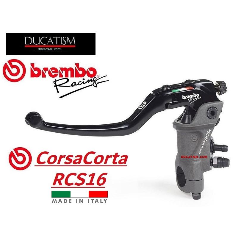 In stock Brembo Corsa Corta Radial Clutch Master 16RCS 16x16-18 110.C740.50 Brembo Corsa Corta DUCATI 110C74050