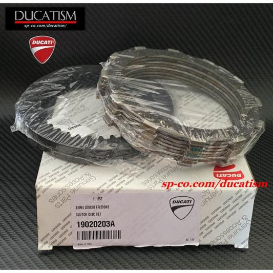 DUCATI Genuine Dry Clutch Disc 19020203A for 1098R/1198/Streetfighter S/HYPERMOTARD1100EVO/1100EVO SP