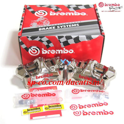 brembo GP-4RX 100p 220.B010.20 Nickel coated racing radial CNC caliper 220B01020