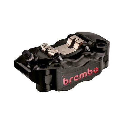 brembo Racing HPK Radial P4 CNC Caliper 108p Black Anodized Padded 220.B473.40 Brembo Genuine Product