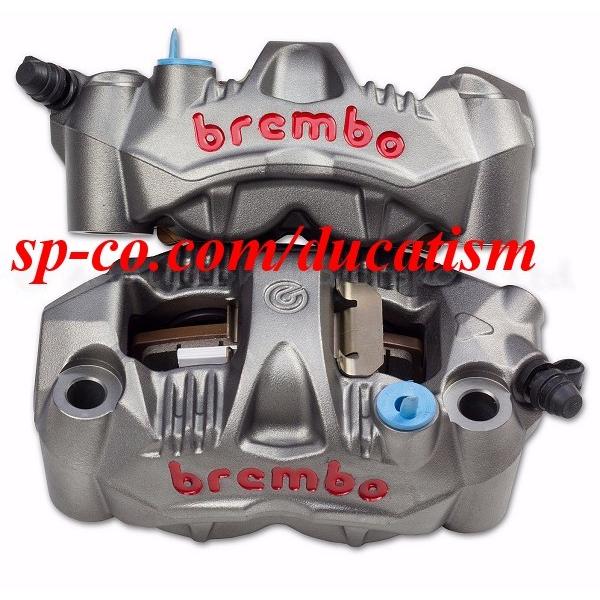 brembo GP4-RS monoblock radial mount brake caliper 30/30 108mm left and right set with pad 220.C783.10 