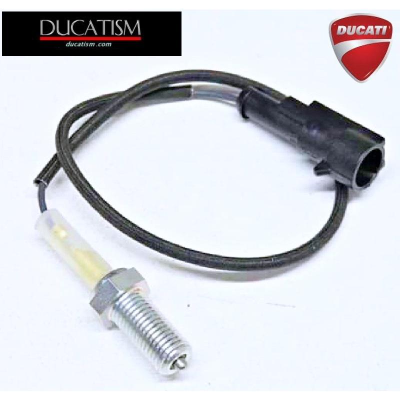 In stock DUCATI Genuine Neutral Switch 53910211A + Genuine Copper Gasket Ring Included 998 748/999/749 1000SS M1000 M800 MH900e