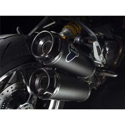 Termignoni DUCATI Monster1200 2014-2016 Slip-on EU Approved Carbon Silencer 96480321A D145