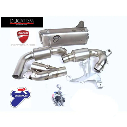 Italy in stock Termignoni MultiStrada 1200 Complete Exhaust Unit Titanium 96480701A Full Exhaust