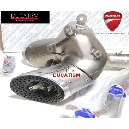 Termignoni Ducati 1260 2021-23 Diavel Titanium Silencer 96481862AA with baffle