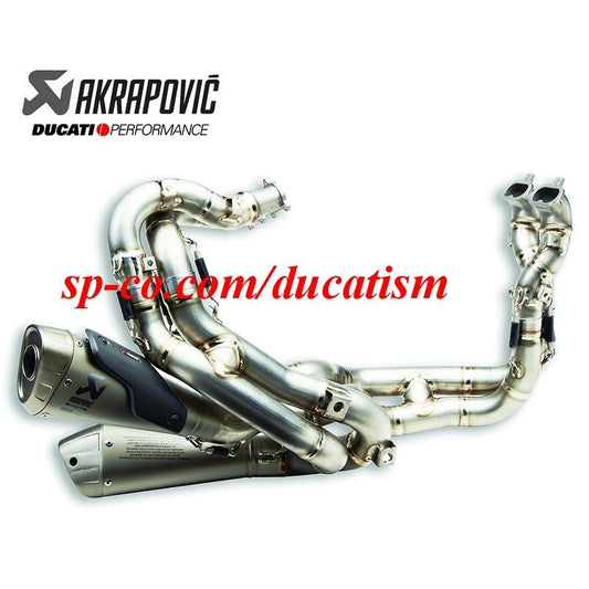 イタリア在庫あり DUCATI パニガーレV4 2022-2023 フルエキゾースト アクラポヴィッチ PanigaleV4 AKRAPOVIC 96482081A ドゥカティパフォーマンス純正品