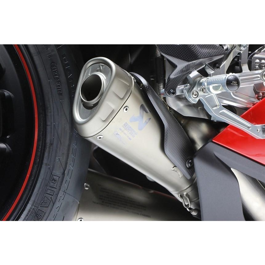 4/18 In stock in Italy DUCATI PanigaleV4 2022-2023 Panigale V4 Slip-on silencer Akrapovic Ducati DP genuine product 96482101A Akrapovic