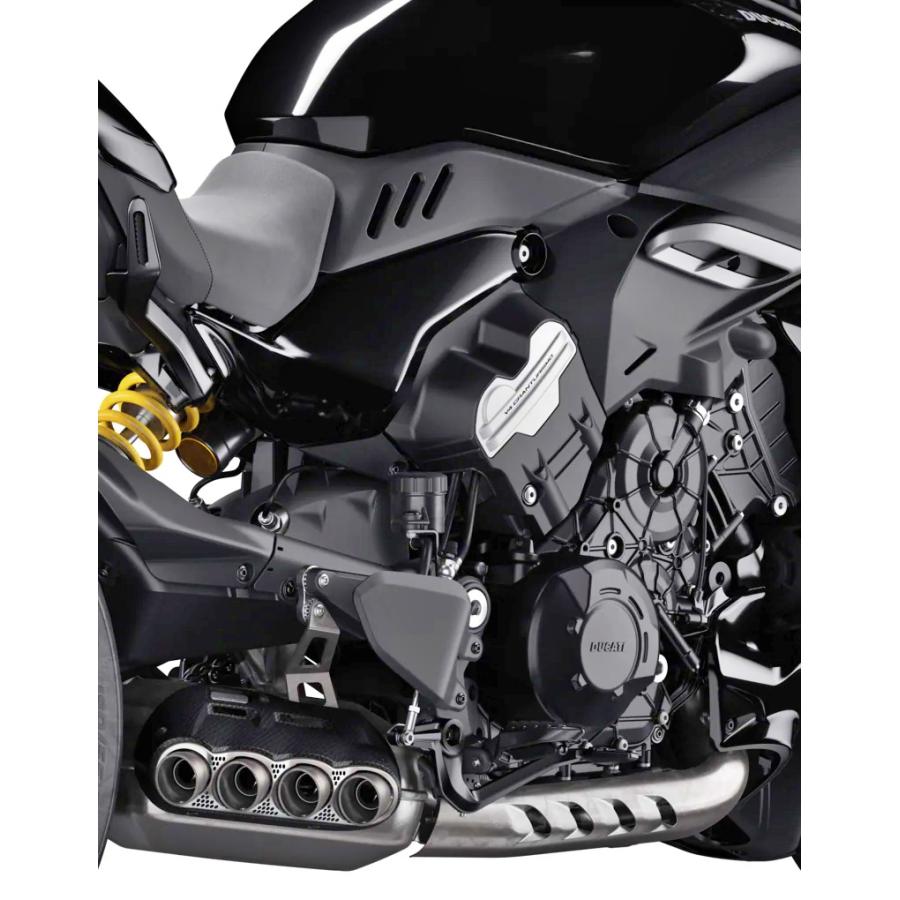 Italy stock DUCATI Diavel V4 Racing Exhaust Silencer Ducati Diavel V4 Akrapovic 96482171AA 96482172AA