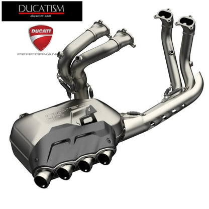 Italy stock DUCATI Diavel V4 Racing Exhaust Silencer Ducati Diavel V4 Akrapovic 96482171AA 96482172AA