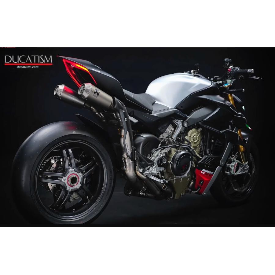 2023 DUCATI Street Fighter V4 V4S V4SP2 Titanium Full Exhaust Akrapovi 2023-ducati-street-fighter-v4-v4s-v4sp2-titanium-full-exhaust-akrapovi