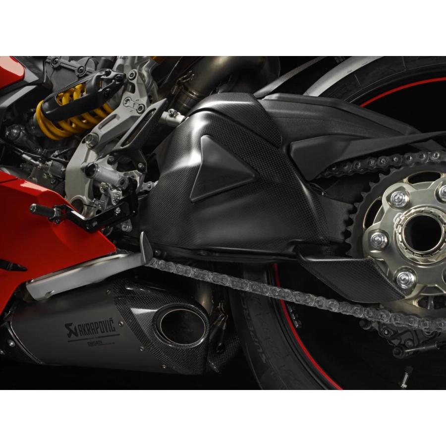 チェーン ギアカバー 保護 ガード プレースホルダー Ducati ドゥカティ パニガーレV2 2020-2023 カーボンファイバー