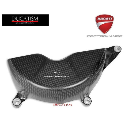 5/1 Italy Stock May Sale DUCATI Panigale V4 Dry Clutch Cover Carbon Ducati Panigale V4 StreetFighterV4 MultistradaV4 DUCATI Performance Regular Genuine Product 96981251AA