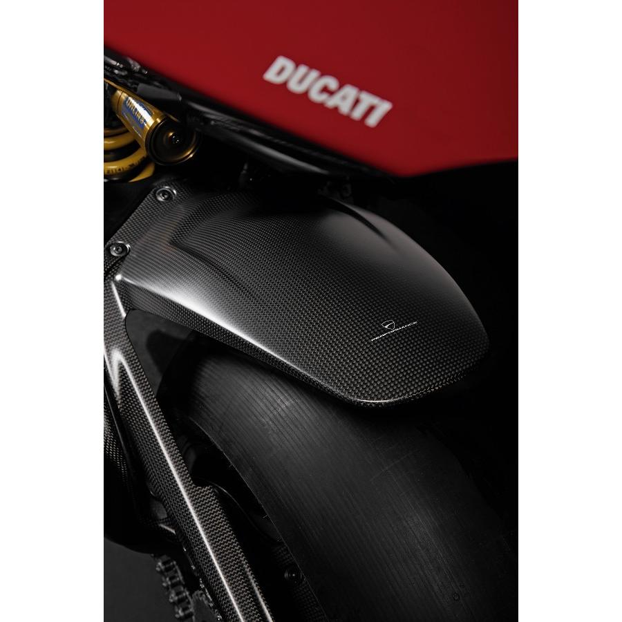 DUCATI PanigaleV4 カーボン リアフェンダー レーシングフルエキ用 リアマッドガード パニガーレV4 ドゥカティ DP純正 SFV4 96981161A