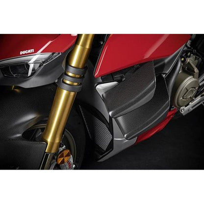 7/3 In stock in Italy DUCATI StreetFighterV4 V2 Carbon Wing Set Ducati StreetFighter V4 DP Genuine Product 96981341AA