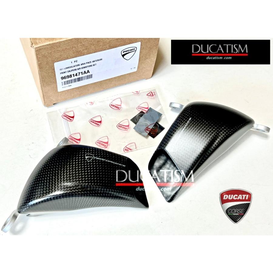 DUCATI 2025 Panigale V4 Brake Cooling Carbon Duct Ducati PanigaleV4 DP Genuine Product 96981471BA