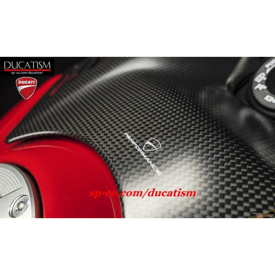 DUCATI パニガーレ V4 -2021 96981051A カーボンファイバー製タンクカバー ドゥカティ Panigale V4  DUCATIパフォーマンス正規純正品