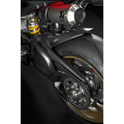 DUCATI Panigale V4/V4R 2022-2023-2024 Carbon Rear Fender Panigale Carbon Rear Mudguard Ducati Performance Genuine Product 96981551AA