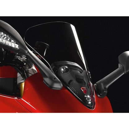 Asutsuku Ducati Corse Large Headlight Fairing for 1299 Panigale /959 Panigale Series Smoke Gray 97180251A Ducati Genuine
