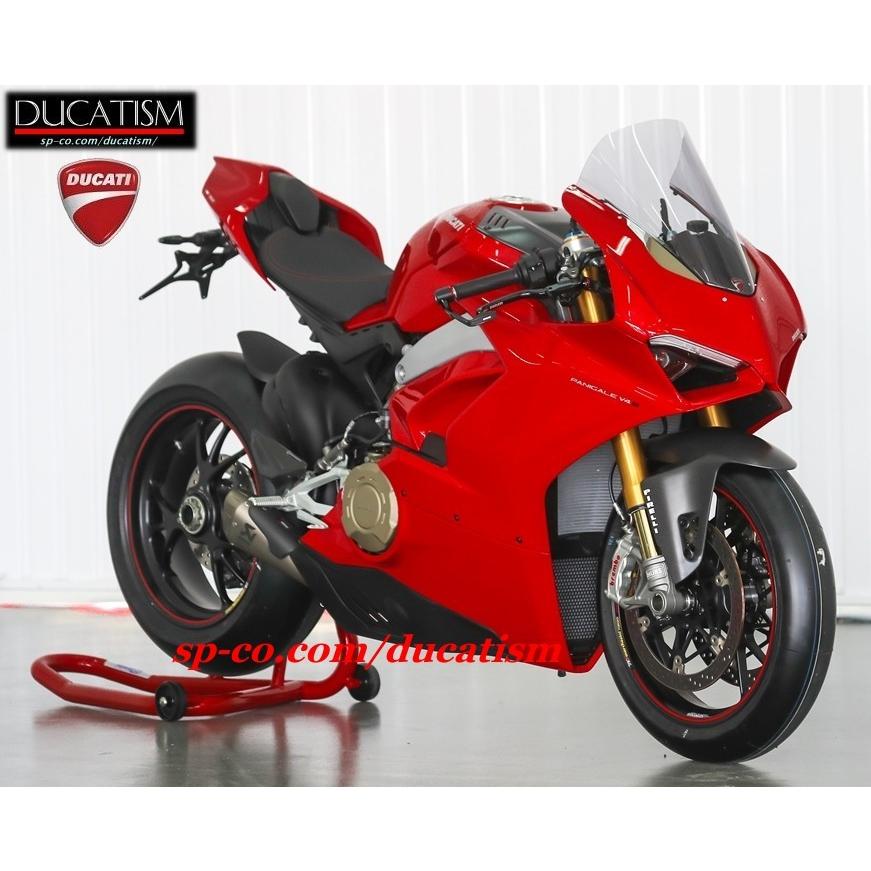 DUCATI PanigaleV4 2018-2019 ラージスクリーン クリアー/スモーク 大型プレキシガラス ドゥカティ パニガーレV4