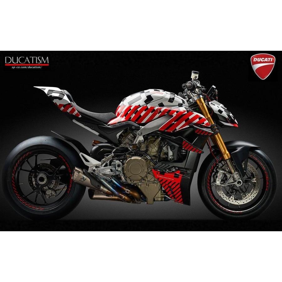 あすつく DUCATI STREETFIGHTER V4/V4S ナンバーホルダーカバー