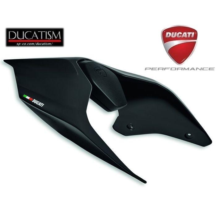 DUCATI StreetFighterV4 Dark Stealth Passenger SeatCover MatBlack 97180941AA DP Ducati Genuine Product