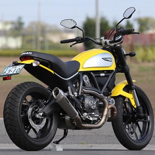 AELLA DUCATI SCRAMBLER AE-42020 スクランブラー サイレンサー(アップ