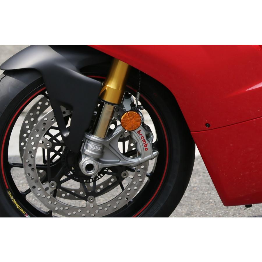In stock Aera DUCATI Panigale V4 titanium brake caliper support color set of 4 Panigale V4 Ducati AELLA AT-W0005