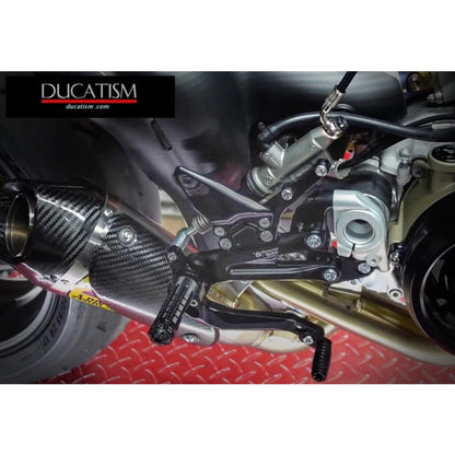 Italy in stock DUCATI Street Fighter V4 Bonamici Racing DSTR2 Bonamici Racing Adjustable Step Kit Ducati StreetFighterV4
